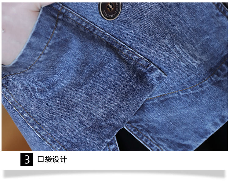 Denim Jackets Spring Autumn New All-match Fashion Loose Casual Jeans Jackets Long Large size Slim Elegant Outwear