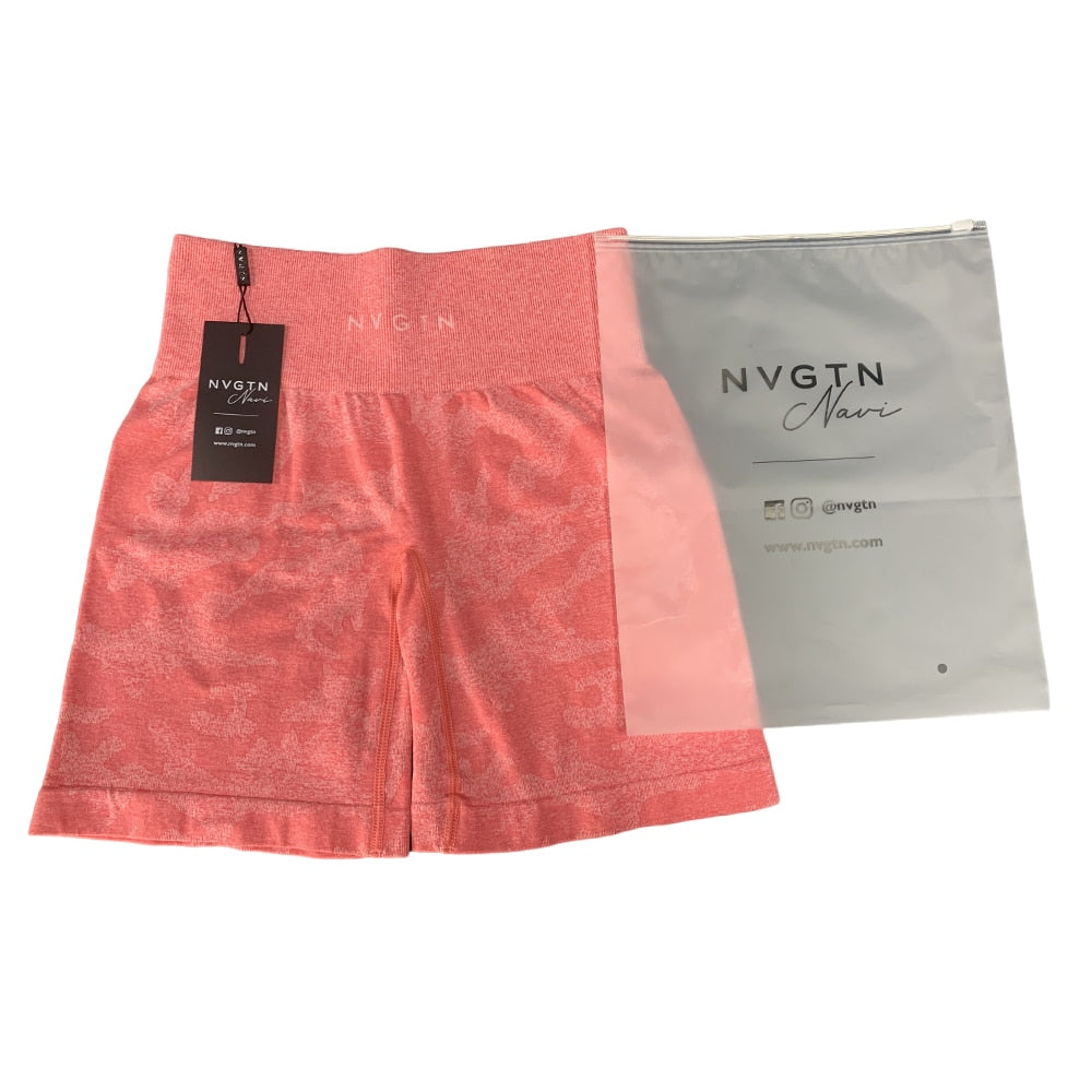 Seamless Shorts Spandex Shorts Woman Fitness Elastic Breathable Hip-lifting Leisure Sports Running Fitness Pants