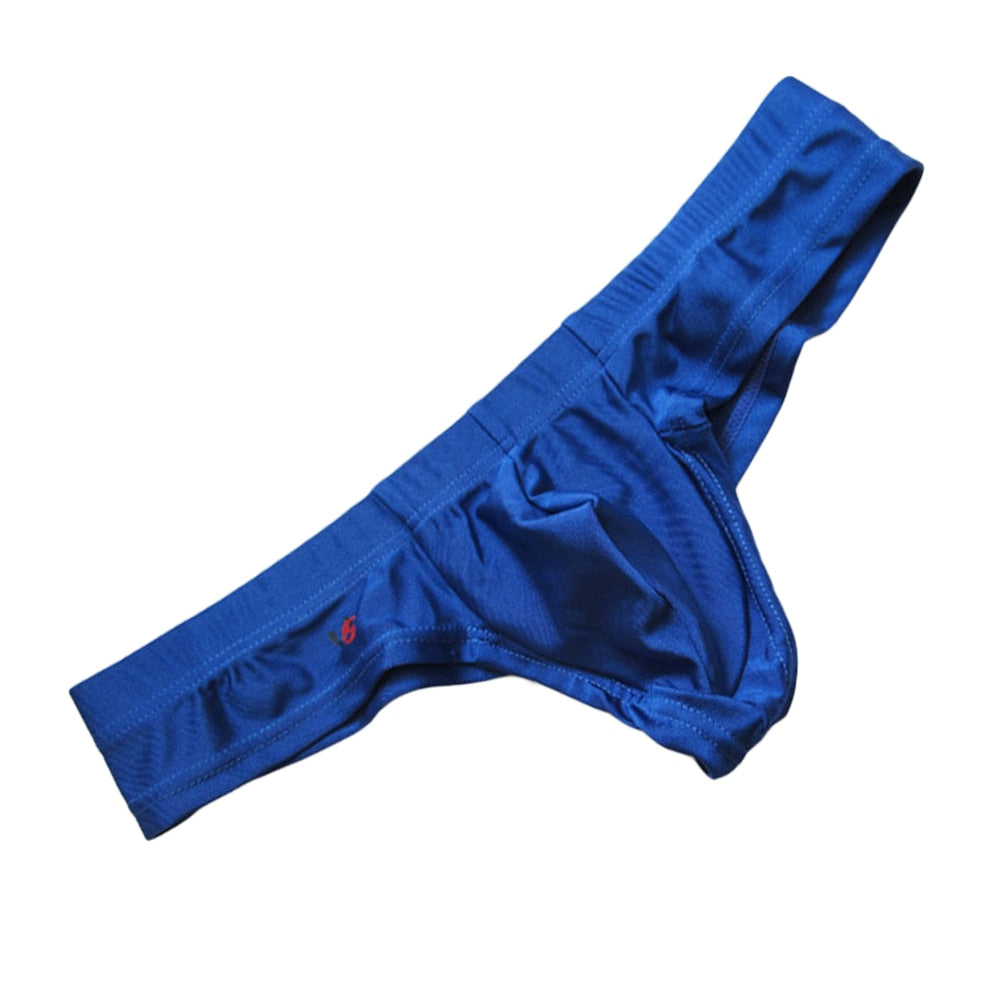 Sexy Underwear Thong G-Strings Men Low Waist Bulge Pouch T-back Underpants Male