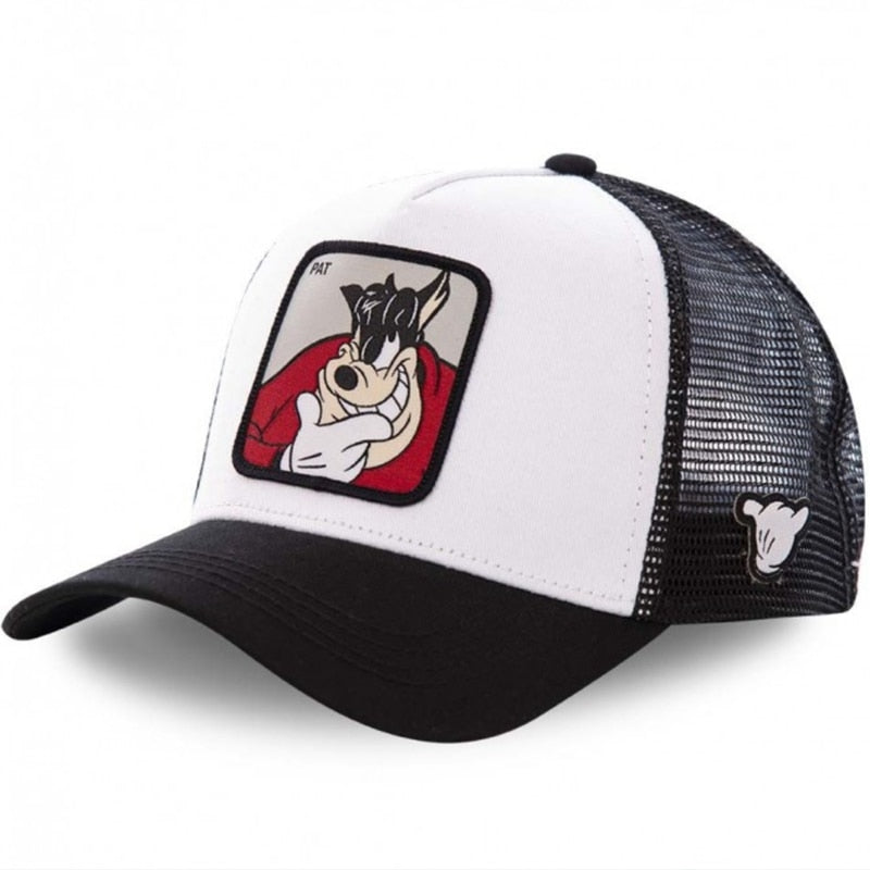 Baseball Cap High Quality Mesh Hat Summer Anime Cartoon Net Cap For Women Men Trucker Hat