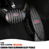 Gear Interior For Mini Cooper F55 F56  F60 R55 R56 R60 Universal Automatic For Carbon Foot Rest Pedal Stickers Auto Accessories