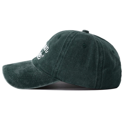 Embroidery Vintage Washed Distressed Baseball Cap Unisex Snapback Hats for Women Men