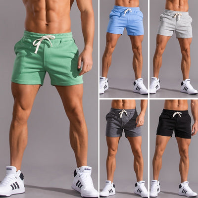 Cotton Casual Jogging Shorts Quick Dry Fitness Running Shorts Fashion Men Short Pants