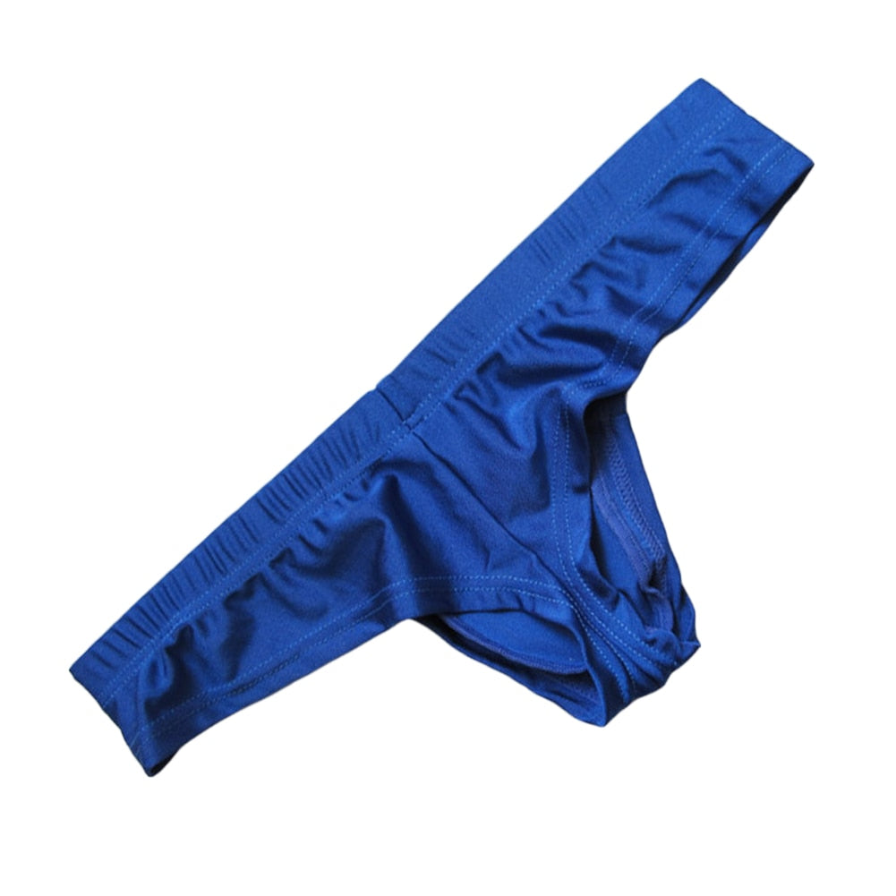 Sexy Underwear Thong G-Strings Men Low Waist Bulge Pouch T-back Underpants Male