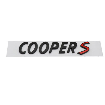 COOPERS logo modified general accessories tail label sticker tail box Trunk Badge Original letter decal for Mini Cooper