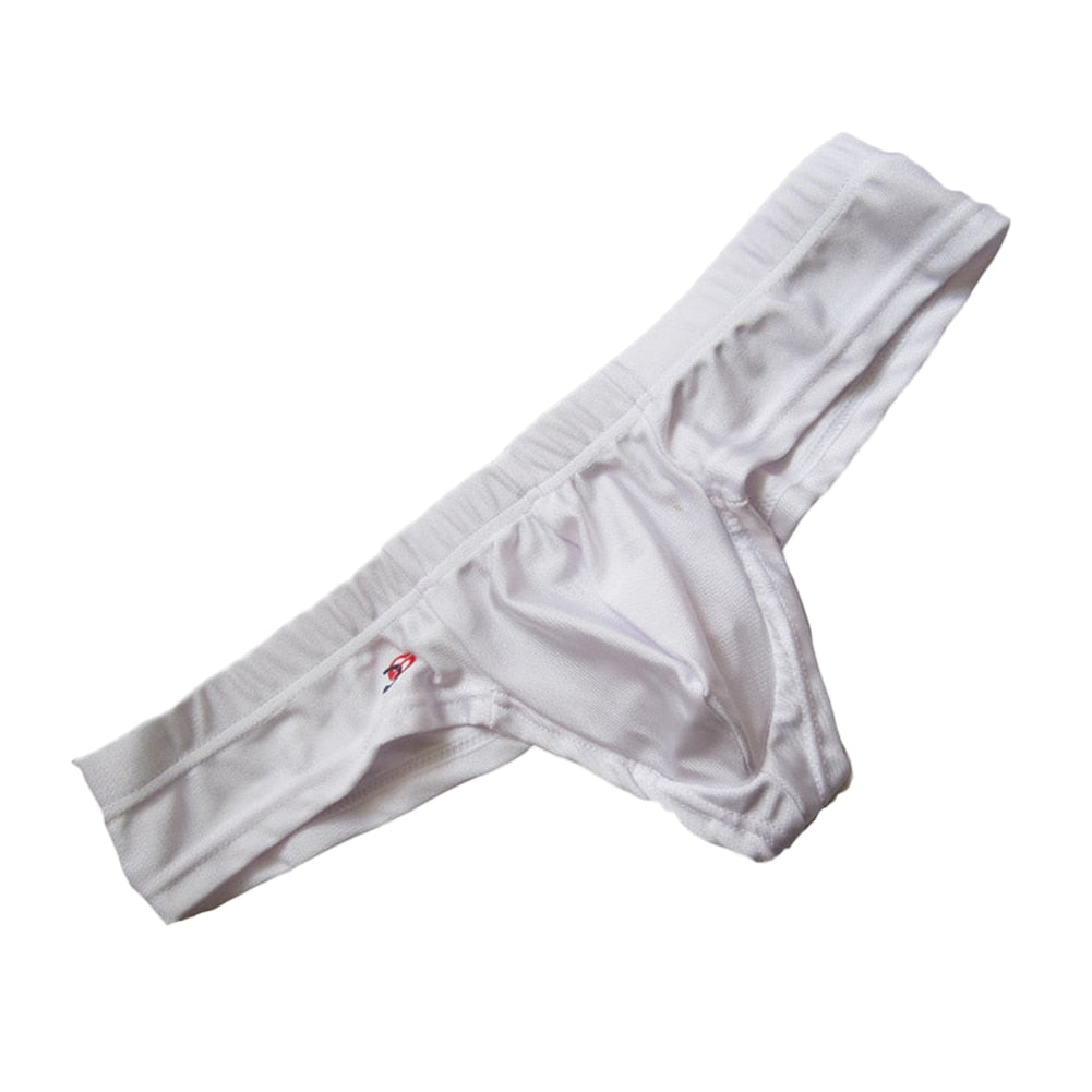 Sexy Underwear Thong G-Strings Men Low Waist Bulge Pouch T-back Underpants Male