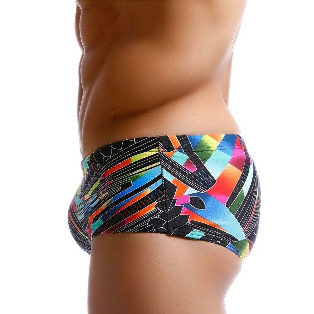 Swimwear Trunks Outdoors Sexy Summer Stretch Beach Surf Swim Sports Push-up Shorts Men Swimsuit Swimming Pants