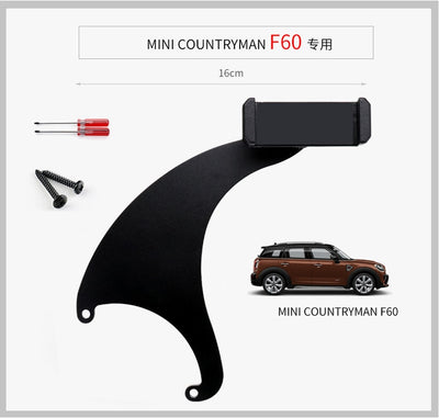 Wireless Charging Mobile Phone Holder for BMW MINI Countryman F60 Cooper Magsafe Cell Phone Support HUD Stand Auto Accessories