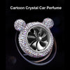 Crystal Diamond Cartoon Car Air Freshener Outlet Vent Clip Car Perfume