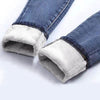 Denim jeans for Women Pants Plus size Winter Warm Jeans Woman High Waist Casual