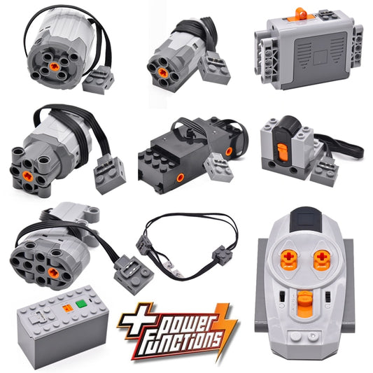 Technical Power Functions Servo Train Motor Polarity Switch Light Set IR