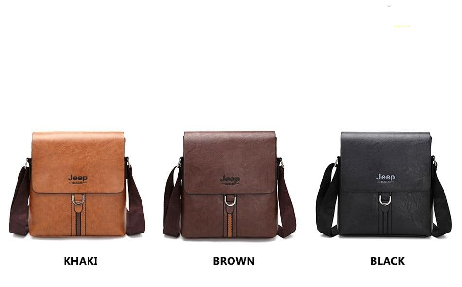 Messenger Bag For Man iPad Famous Men Shoulder Bag Casual Business Tote Bags JEEP BULUO Brand