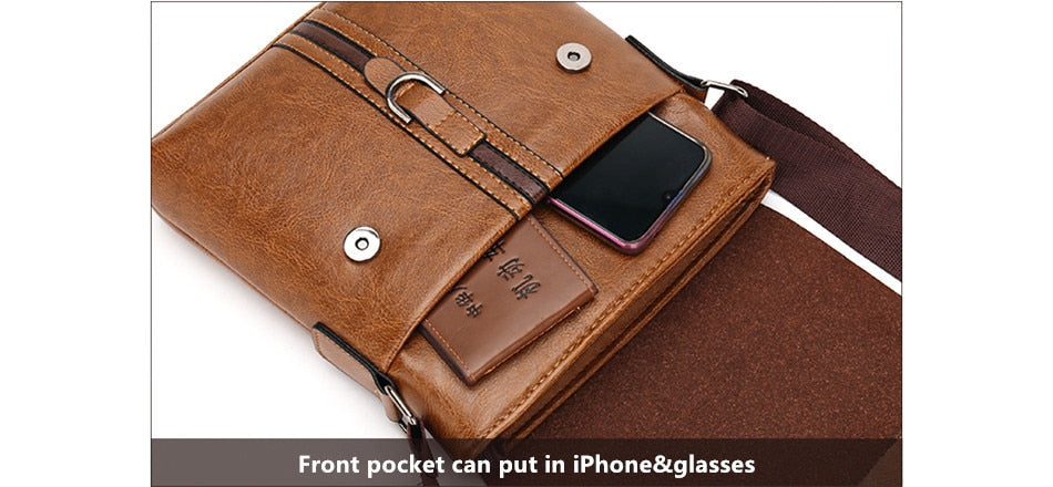 Messenger Bag For Man iPad Famous Men Shoulder Bag Casual Business Tote Bags JEEP BULUO Brand