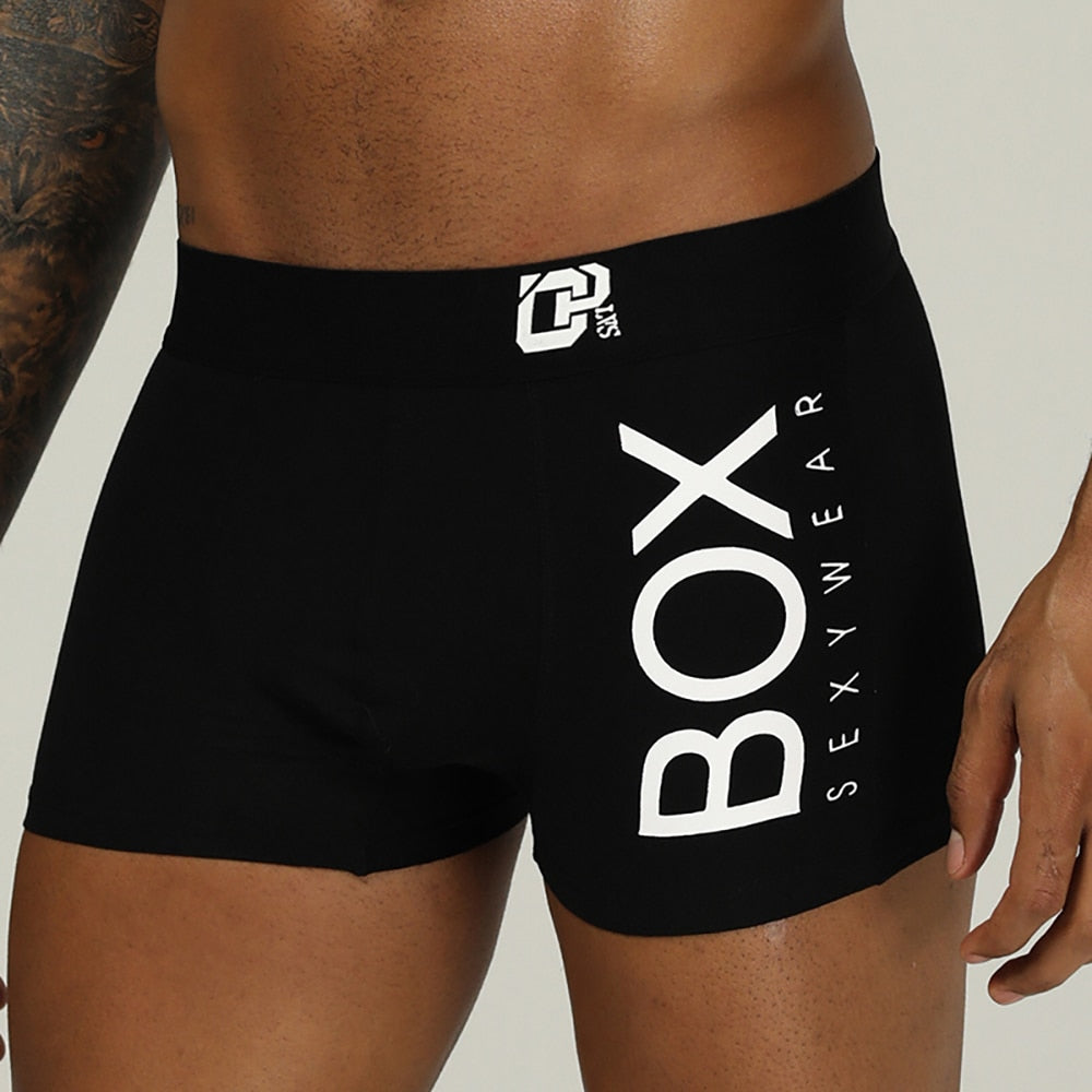 Boxer Sexy Underwear soft long boxershorts Cotton soft Underpants Male Panties 3D Pouch