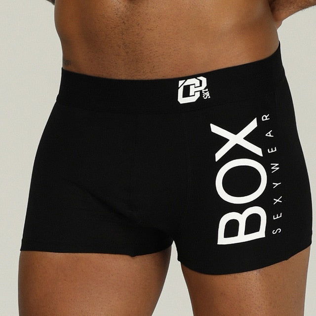 Boxer Sexy Underwear soft long boxershorts Cotton soft Underpants Male Panties 3D Pouch