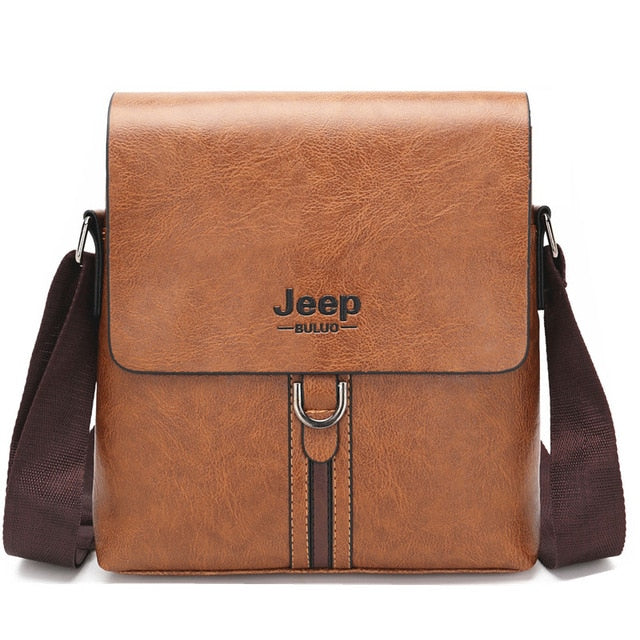 Messenger Bag For Man iPad Famous Men Shoulder Bag Casual Business Tote Bags JEEP BULUO Brand