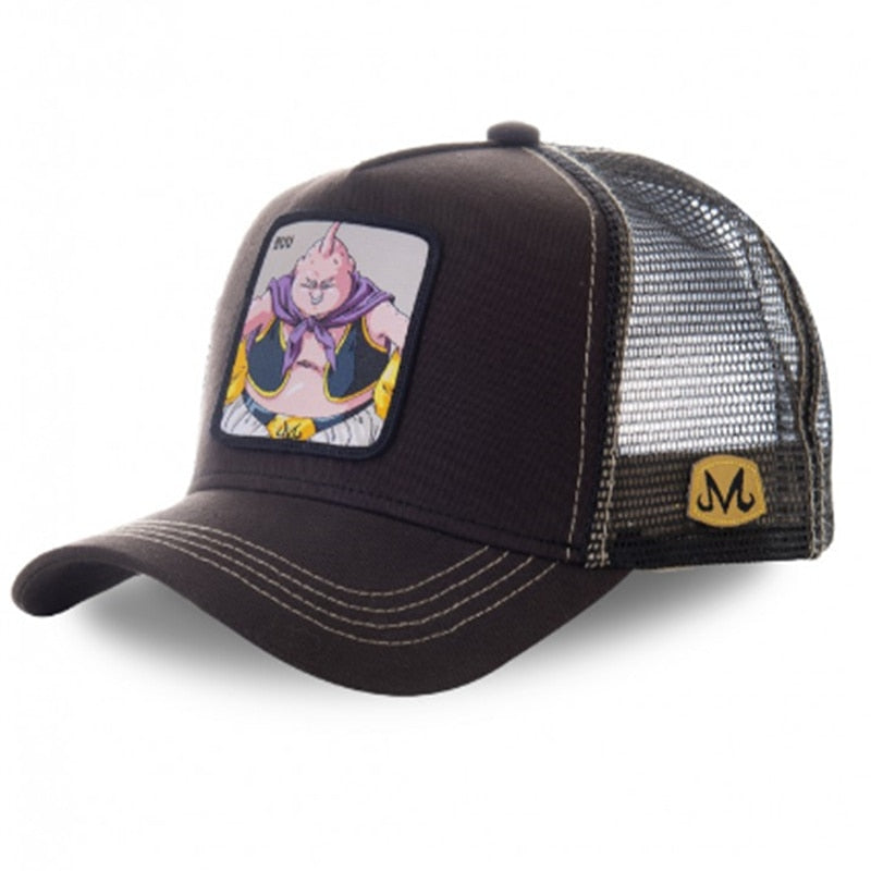 anime cartoon cotton baseball cap men women hip hop dad mesh hat