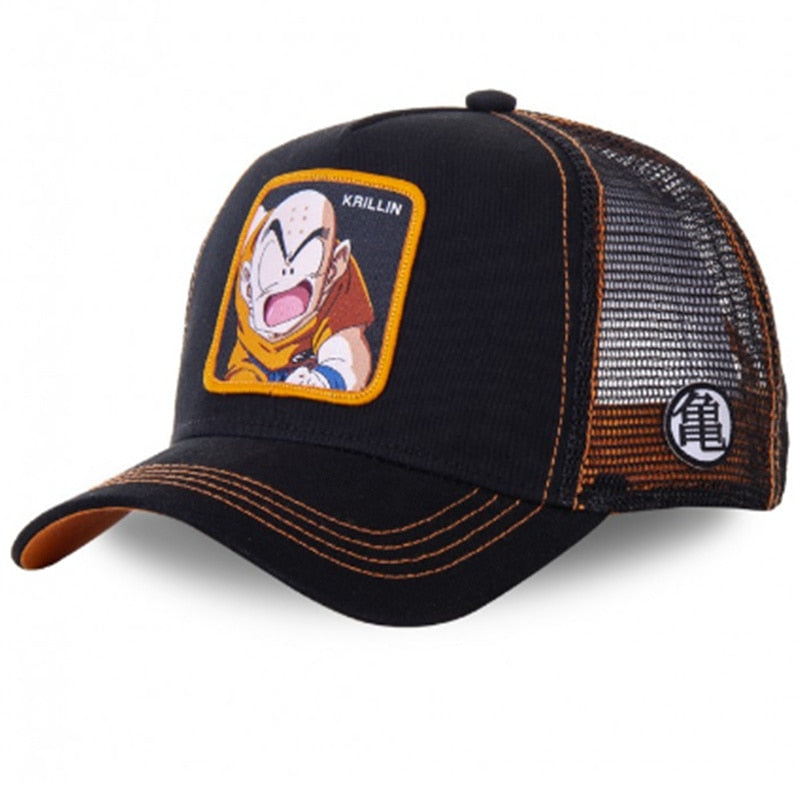 anime cartoon cotton baseball cap men women hip hop dad mesh hat