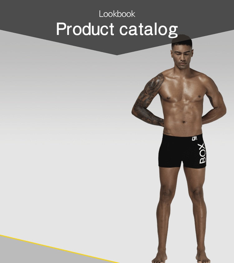 Boxer Sexy Underwear soft long boxershorts Cotton soft Underpants Male Panties 3D Pouch