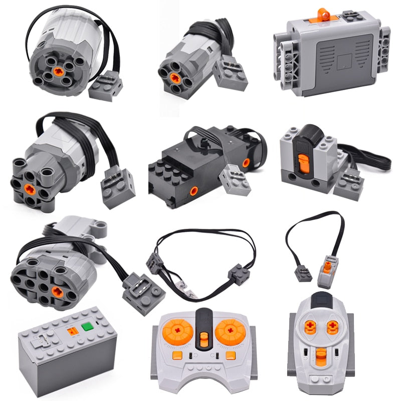 Power Functions Servo Train Motor Polarity Switch Light IR Speed Remote Control