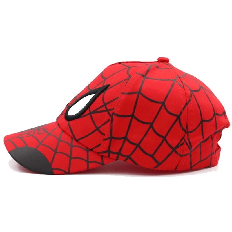 Anime Cartoon Children Baseball Cap Spider Embroidery Snapback Caps Cotton Hip Hop Hat Adjustable Kid Outdoor