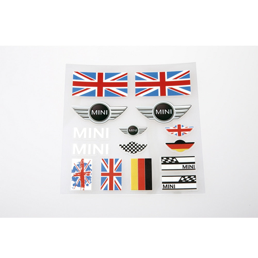 Car-styling Mini Car Sticker and Decal Set Accessories for Mini Cooper