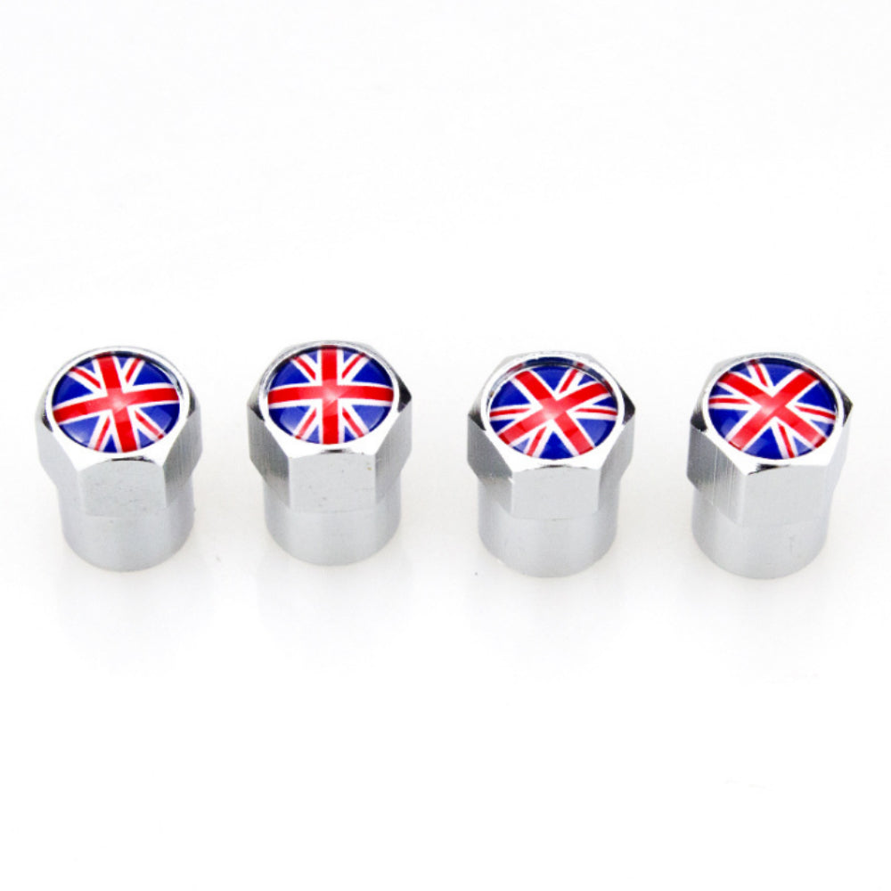 Wheel Tire Valve Caps Covers Logo Car Decoration Accessories for MINI Cooper 4 X Metal