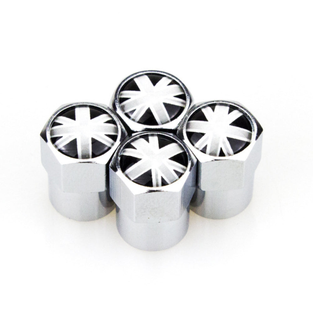 Wheel Tire Valve Caps Covers Logo Car Decoration Accessories for MINI Cooper 4 X Metal