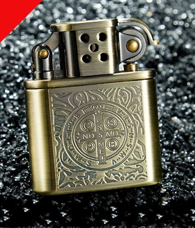 Copper Cigarette Lighter Gasoline Vintage Kerosene For Gas Lighter