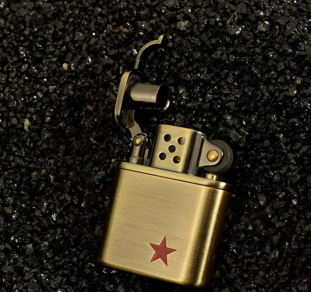 Copper Cigarette Lighter Gasoline Vintage Kerosene For Gas Lighter