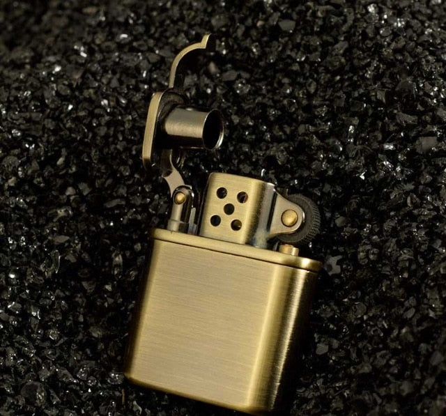 Copper Cigarette Lighter Gasoline Vintage Kerosene For Gas Lighter