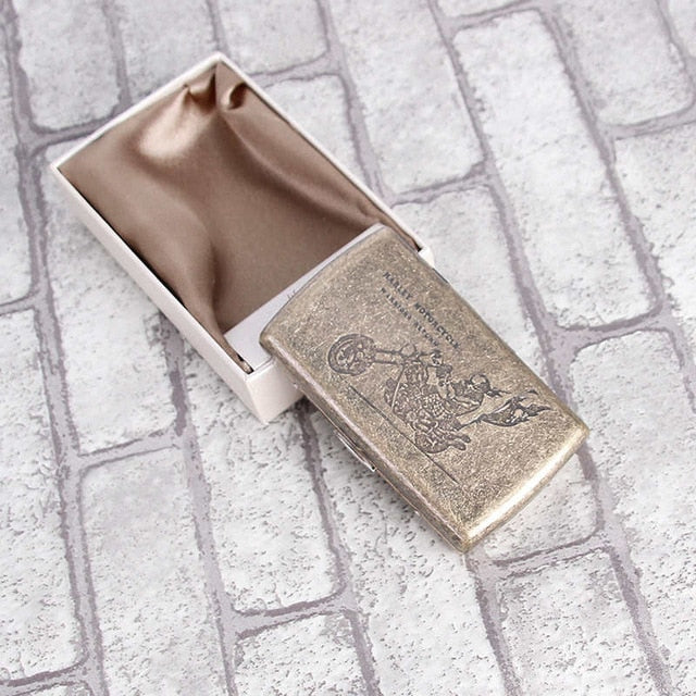 Cigarette Case with Gift Box Smoking Cigarette Box Tobacco Holder 12 Pcs
