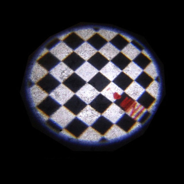 car door welcome light led mood projector auto logo for mini cooper