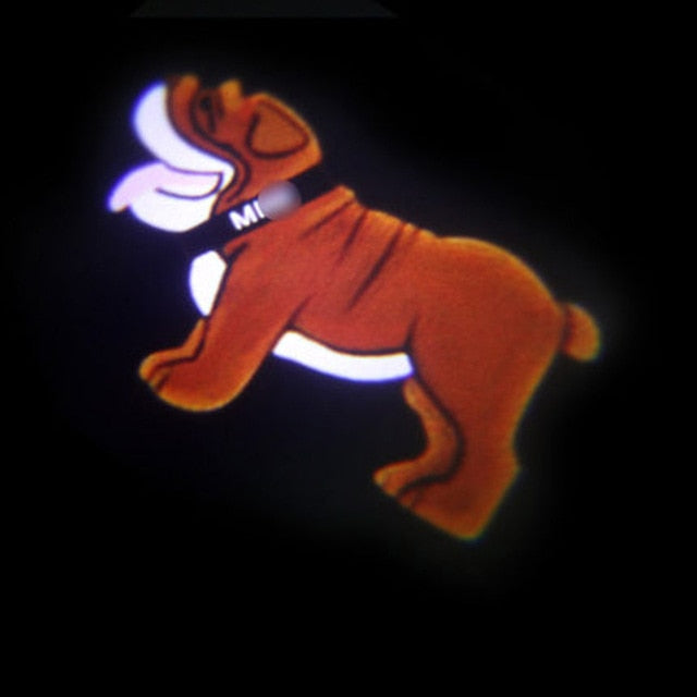 car door welcome light led mood projector auto logo for mini cooper