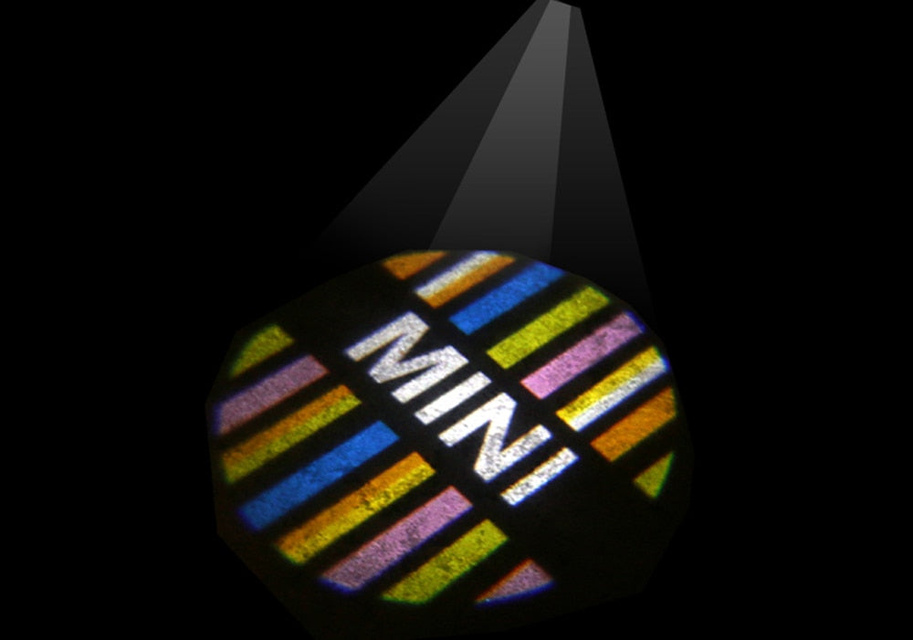 car door welcome light led mood projector auto logo for mini cooper