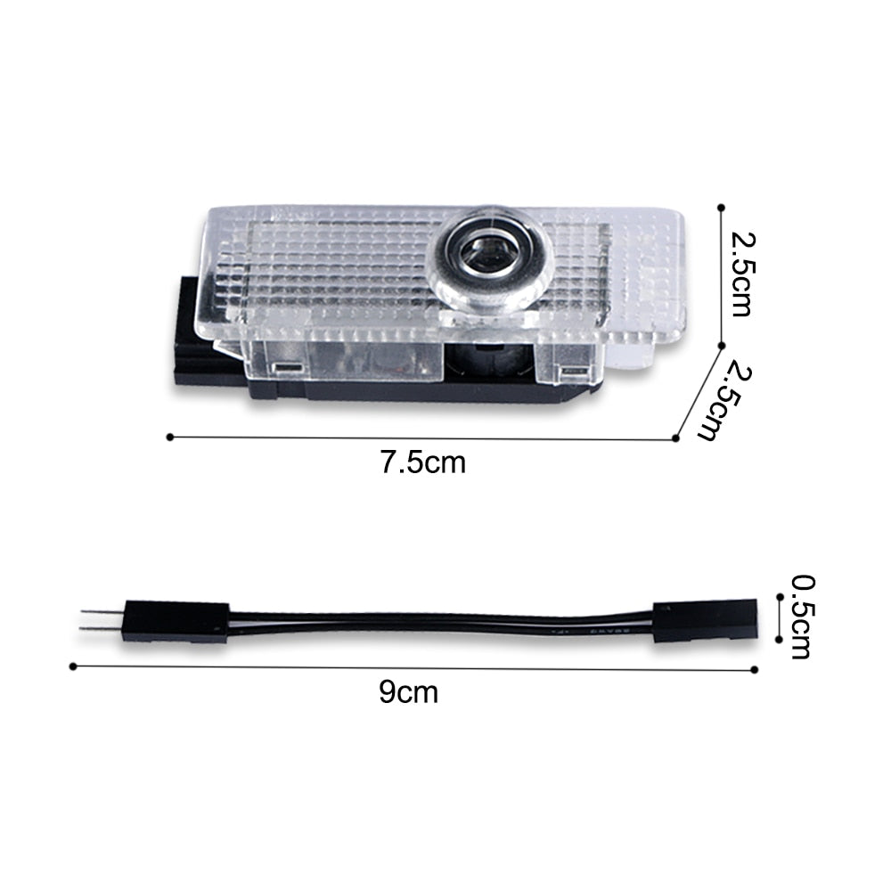 car door welcome light led mood projector auto logo for mini cooper