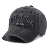 Unisex Washed Cotton Vintage Cap High Quality NEW YORK Letter Embroidery Baseball Cap Men And Women Outdoor Sports Hats