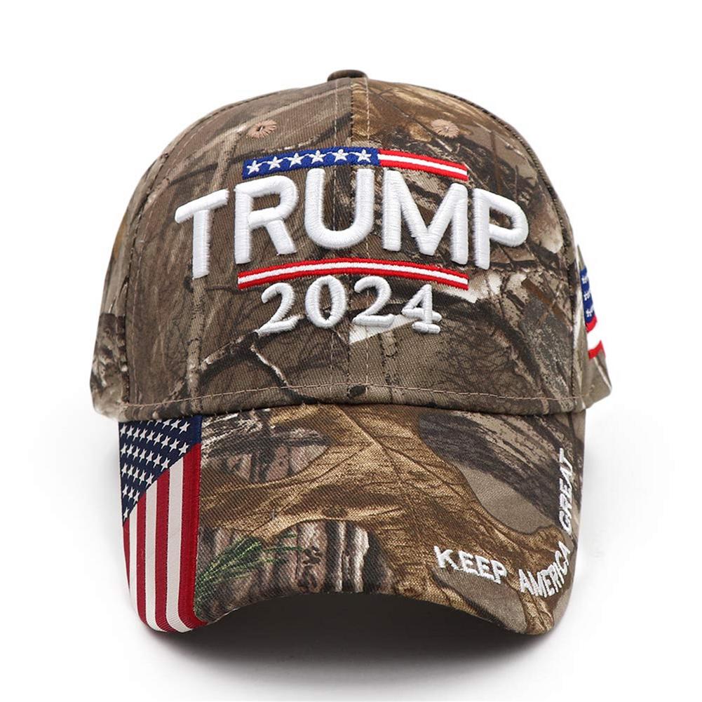 Donald Trump Hat 2024 Cap Keep America Great USA Embroidery Hat Adjustable Baseball Hat