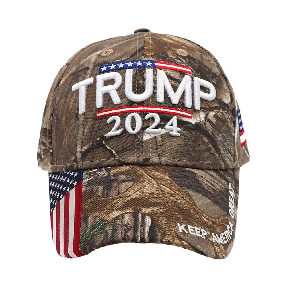 Donald Trump Hat 2024 Cap Keep America Great USA Embroidery Hat Adjustable Baseball Hat