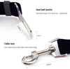 Cat Dog Car Seat  Belt Pet Seat Vehicle Dog Harness Lead Clip Safety Lever Traction Dog Collars Dog Accessoires