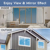 One Way Mirror Reflective Window Film Stained Vinyl Glass Self Adhesive Film Heat Insulation Solar Window Tint Privacy for Home