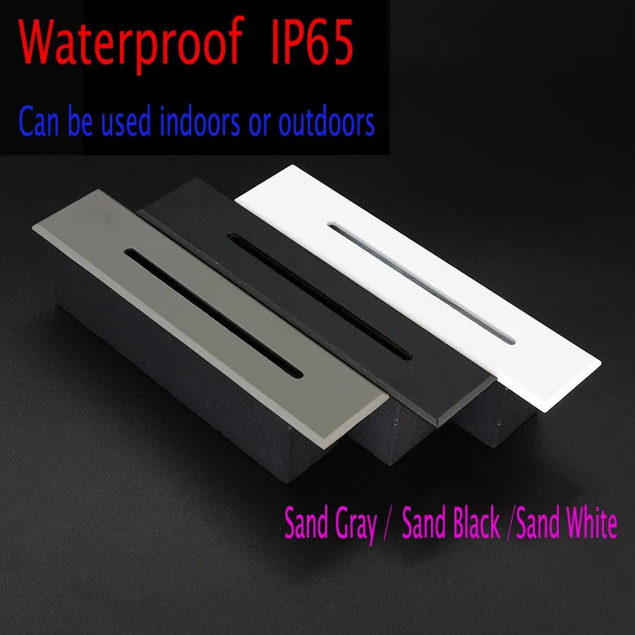 Wall Stairs Light LED 3W Wall + Lamps Step Lamp Indoor lighting Nightlight Stairway Led Corridor Foyer Kitchen Hallway Lamp