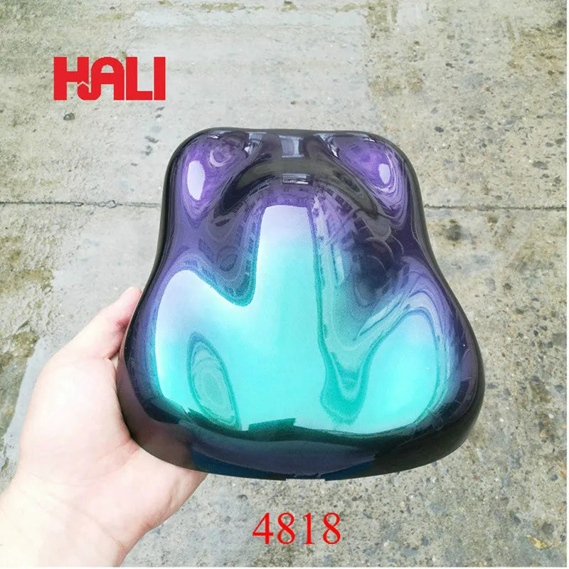 Chameleon pigment powder color shift mica pigment,color flip pigment item:4815 color:red/violet/blue