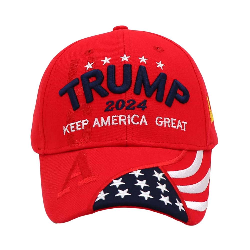 Donald Trump Hat 2024 Cap Keep America Great USA Embroidery Hat Adjustable Baseball Hat