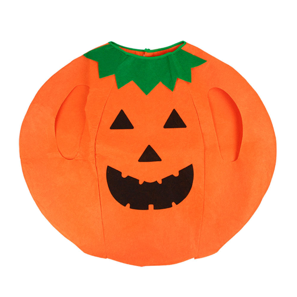 Halloween Pumpkin Costume Children's Day Activity Fruit Performance Clothes Cute Pumpkin Hat Party Decoration