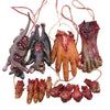 Halloween Horror Hanging Prop Fake Dead Mouse Bat Bloody Hand Feet Halloween Party Decoration