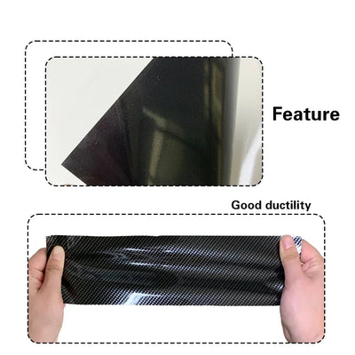 Car Stickers Carbon Fiber Vinyl Wrap Film 3D 4D 5D 6D Gloss Carbon Fiber Film Waterproof Sticker for Car Accessories