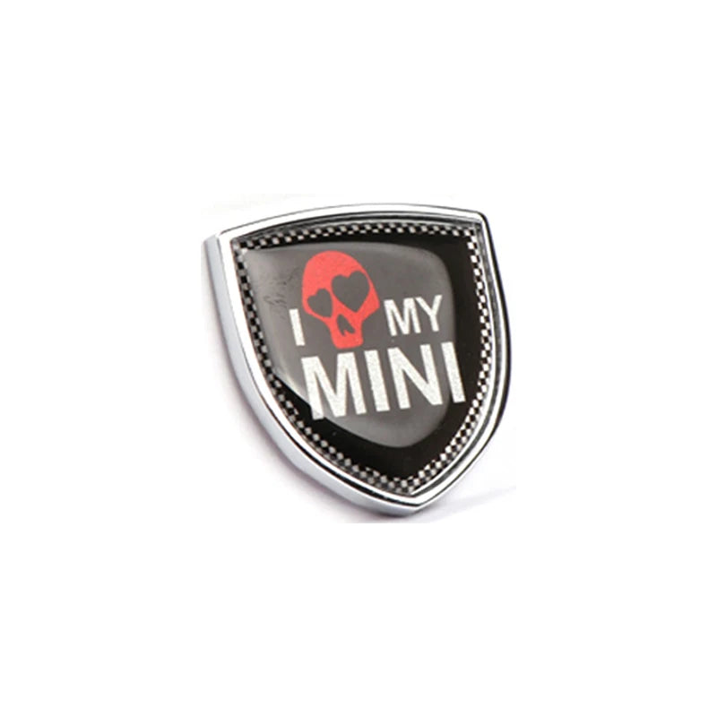 Car Body Decorative Sticker Metal Modification Accessories For MINI ONE COOPER S JCW R55 R56 R60 R61 F54 F55 F56 F57 F60