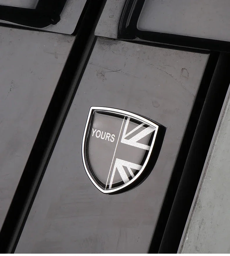 3D Adhesive Drop Process Metal Body Stickers For Mini Cooper R56 F55 Countryman Car Decals Cover Body Badge Stickers Emblem