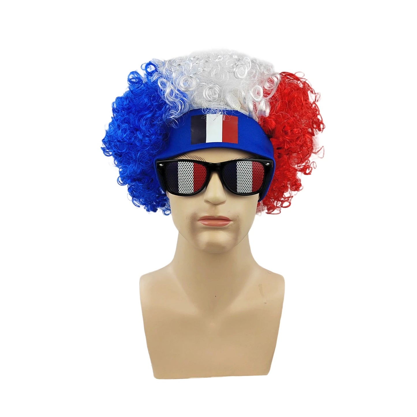 Football Fans Caps Costume Party Wig Decor Supplies Cosplay Headdress for Kids Adults, Perfect For Cheering The Game